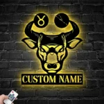 Animals Pets Metal Sign Personalized Horoscope Name 1