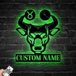 Animals Pets Metal Sign Personalized Horoscope Name 1