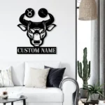 Animals Pets Metal Sign Personalized Horoscope Name 1