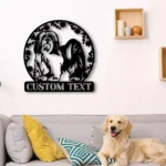 Animals Pets Metal Sign Personalized Lhasa Apso Name 1