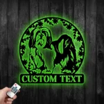 Animals Pets Metal Sign Personalized Lhasa Apso Name 1