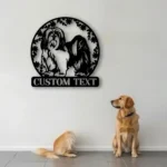 Animals Pets Metal Sign Personalized Lhasa Apso Name 1