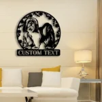 Animals Pets Metal Sign Personalized Lhasa Apso Name 1