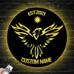 Animals Pets Metal Sign Personalized Phoenix Name 1