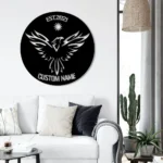 Animals Pets Metal Sign Personalized Phoenix Name 1
