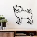 Animals Pets Metal Sign Pug Canine 1