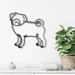 Animals Pets Metal Sign Pug Canine 1