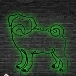 Animals Pets Metal Sign Pug Canine 1