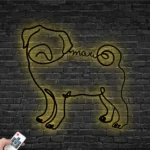 Animals Pets Metal Sign Pug Canine 1
