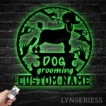 Animals Pets Metal Sign Puppy Grooming Hair Salon 1