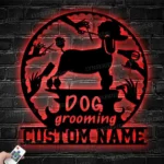 Animals Pets Metal Sign Puppy Grooming Hair Salon 1