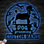 Animals Pets Metal Sign Puppy Grooming Hair Salon 1