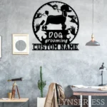 Animals Pets Metal Sign Puppy Grooming Hair Salon 1