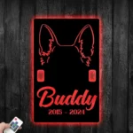 Animals Pets Metal Sign Puppy Memorial 1