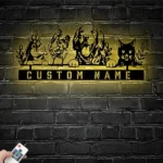 Animals Pets Metal Sign Rabit Rooster Dog Cat Farm 1