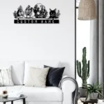 Animals Pets Metal Sign Rabit Rooster Dog Cat Farm 1