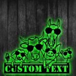 Animals Pets Metal Sign Ranch Animals 1