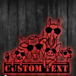 Animals Pets Metal Sign Ranch Animals 1
