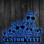 Animals Pets Metal Sign Ranch Animals 1