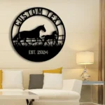 Animals Pets Metal Sign Raven Steed Ranch 1