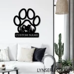 Animals Pets Metal Sign Samoyed Canine Name 1