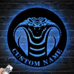 Animals Pets Metal Sign Viper King 1