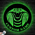 Animals Pets Metal Sign Viper King 1