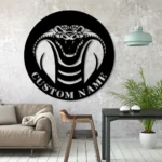 Animals Pets Metal Sign Viper King 1