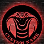 Animals Pets Metal Sign Viper King 1