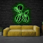 Animals Pets Neon Sign Balloon Dog Xray 1
