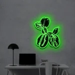 Animals Pets Neon Sign Balloon Dog Xray 1