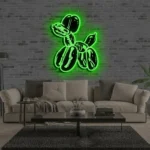 Animals Pets Neon Sign Balloon Dog Xray 1