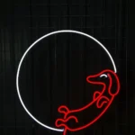 Animals Pets Neon Sign Dachshund On The Celestial 1
