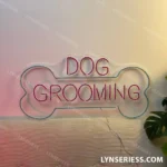 Animals Pets Neon Sign Dog Grooming 1