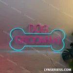 Animals Pets Neon Sign Dog Grooming 1