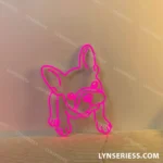 Animals Pets Neon Sign French Bulldog 1