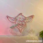 Animals Pets Neon Sign Goat Life 1