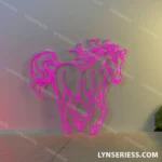 Animals Pets Neon Sign Horse 1