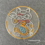 Animals Pets Neon Sign Lucky Cat 1