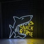 Animals Pets Neon Sign Snacks Time 1