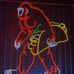 Animals Pets Neon Sign Taco Bigfoot Led 1