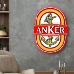 Anker Neon Sign Anchor Rope Art 1