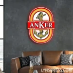 Anker Neon Sign Anchor Rope Art 1