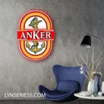 Anker Neon Sign Anchor Rope Art 1