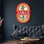 Anker Neon Sign Anchor Rope Art 1