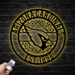 Arizona Cardinals Metal Sign Custom Nfl 1