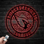 Arizona Cardinals Metal Sign Custom Nfl 1