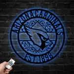 Arizona Cardinals Metal Sign Custom Nfl 1