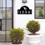 Arizona Cardinals Metal Sign Nfl Metal House Number Sign 1