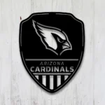 Arizona Cardinals Metal Sign Shield Shape 1
